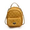 Rhombus Chain Backpack Women's Fashion Niche Design Leisure Student Shopping Mini Travel Matte Backpack