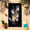 Final Fantasy (5) Theme Beach Towel Sand Resistant Soft And Comfortable Suitable For The Pool Camping Yoga And Diving A Travel