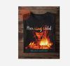 Running Wild Marken- und Exil-T-Shirt Kurzarm Schwarz Unisex T-Shirt