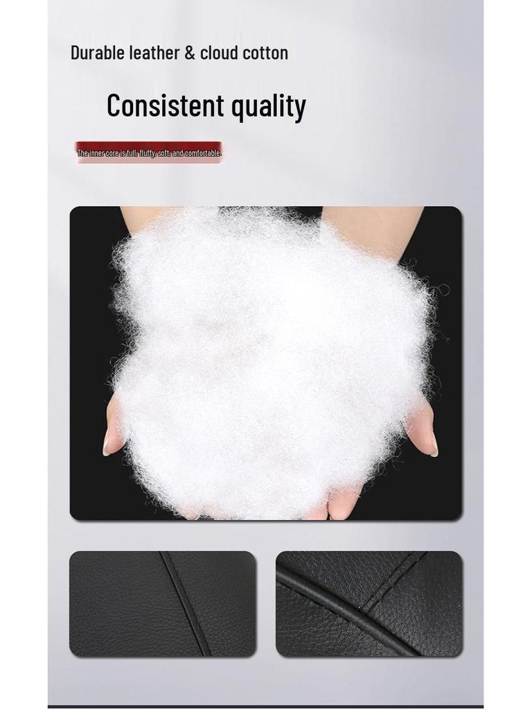 Compatible with New BYD Car Neck Pillow and Lumbar Support for Qin, Song Plus Dmi, Han, Tang, Yuan EV, and Dolphin Seal Models