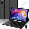 Redmi Pad 2 Protective Case with Bluetooth Keyboard and Pen Slot for SE11 Tablet - Leather Case, Portugal Version