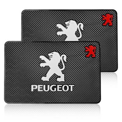 For Peugeot Car Special Phone Non-Slip Pad Dashboard Storage Mat For Peugeot 206 307 308 3008 207 208 407 508 2008 5008 107 106