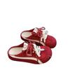 Flat-bottomed Bag Head and Half Slippers for Women To Wear New Summer One-pedal Heel-free Cool Slippers
