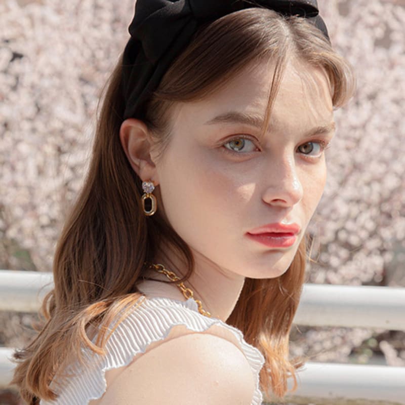 

Жан Поль Кларисс Сетка Лента Повязка для волос LFHB0658 BLACK