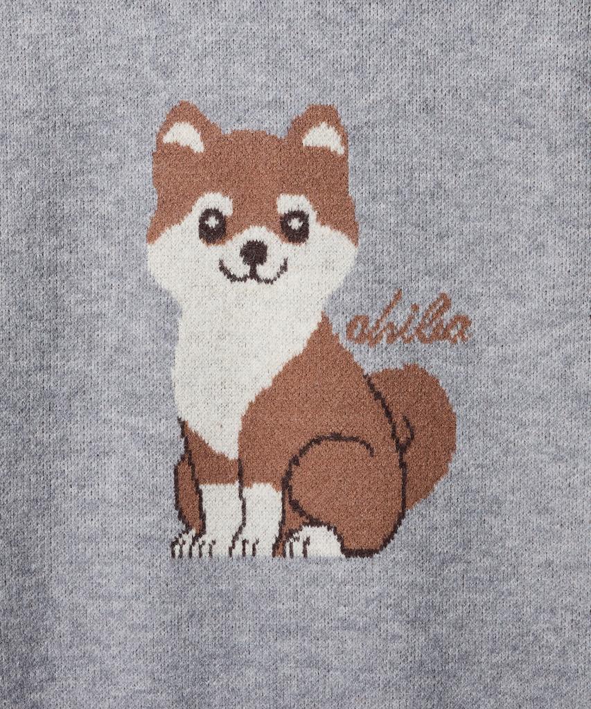 STCO Diems Animal Round Knit_Gray (Semi-Oversized Fit)_Dktxa63Cpg