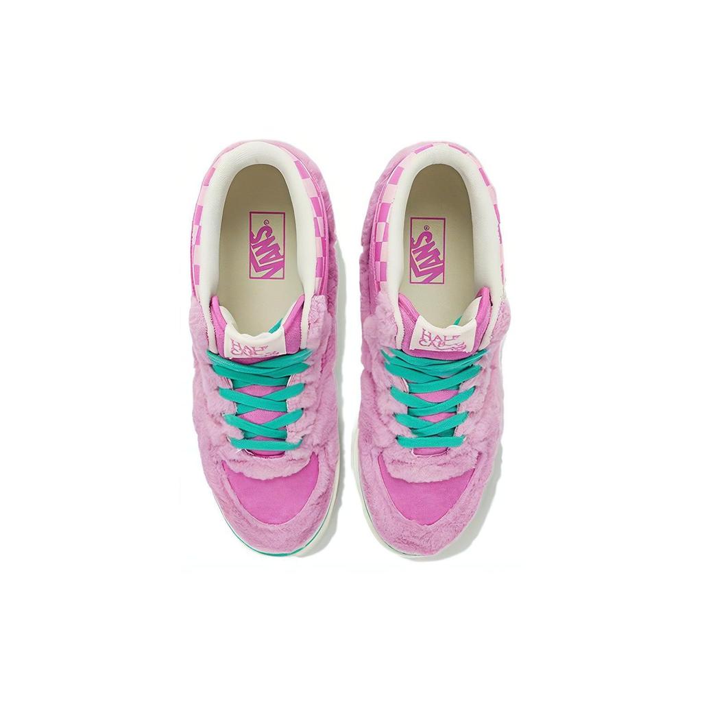 Vans Half Cab Durable Mid-Top Skate Shoes Unisex Sneakers Pink VN000CMUDTB