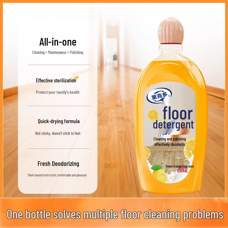 Strong Scent Floor Cleaner: Stain Remover, Sterilizer, Descaler, Polisher for Home