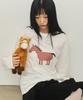GRAVER [Unisex] Paper Pony Long Sleeve T-Shirt_4 Colors