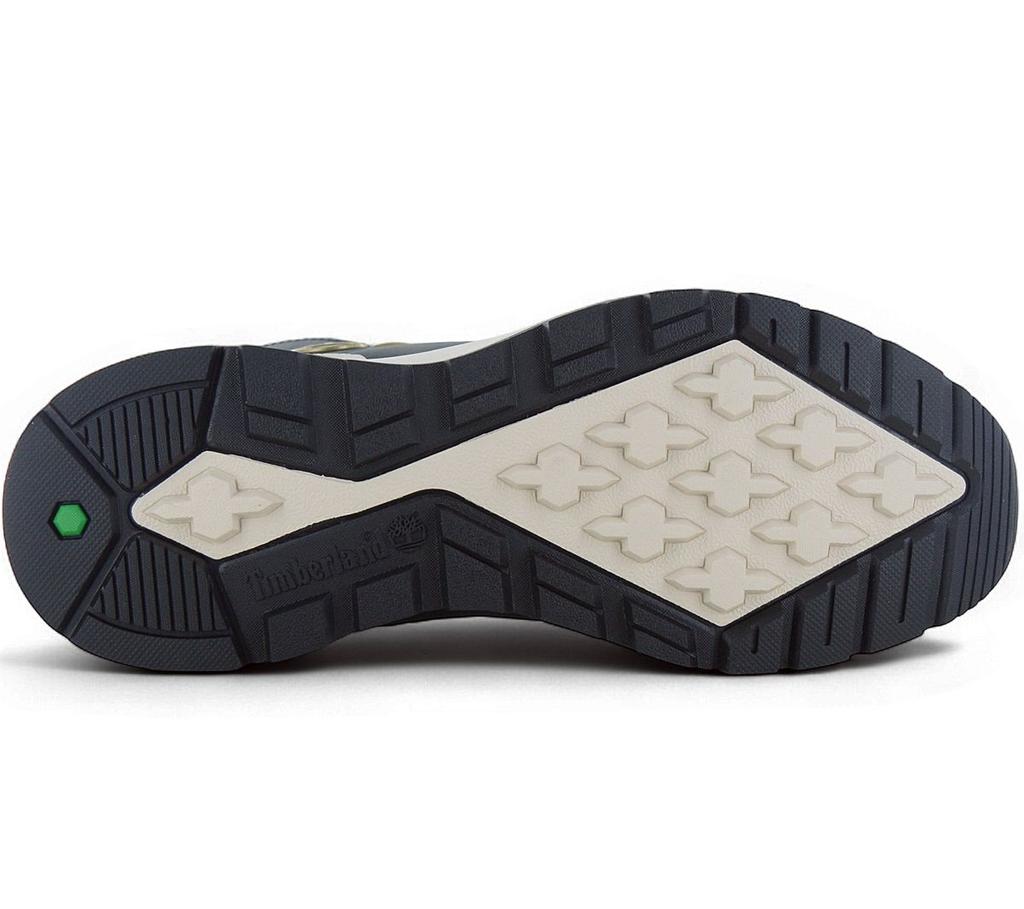 Timberland מגף אמצעי טרקר ספרינט - נעלי חורף לגברים מגפיים עור כחול TB0A6AKV-EP1 מקורי