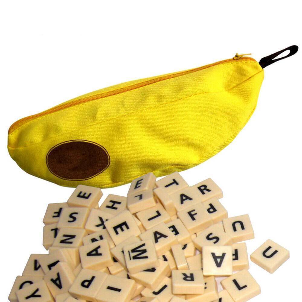 Set Gioco di Ortografia dell'Alfabeto, Include Borsa per la Conservazione, Gioco da Tavolo di Ortografia, Gioco di Carte, Gioco Ideale per Riunioni di Famiglia, Regalo