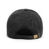 Woolen Knitted Winter Ear Cover Baseball Cap Men Thicken Warm Hats with Earflaps Sport Golf Hats Snapback
