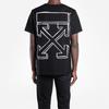 OFF WHITE Slim Fit 3D Marker Graphic Print T Shirt OMAA027E181850241001