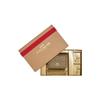 10 Gift Box Classic Monogram Print Canvas And Leather Chain Wallet Mini Women Wallet Khaki CF468-IMBDX