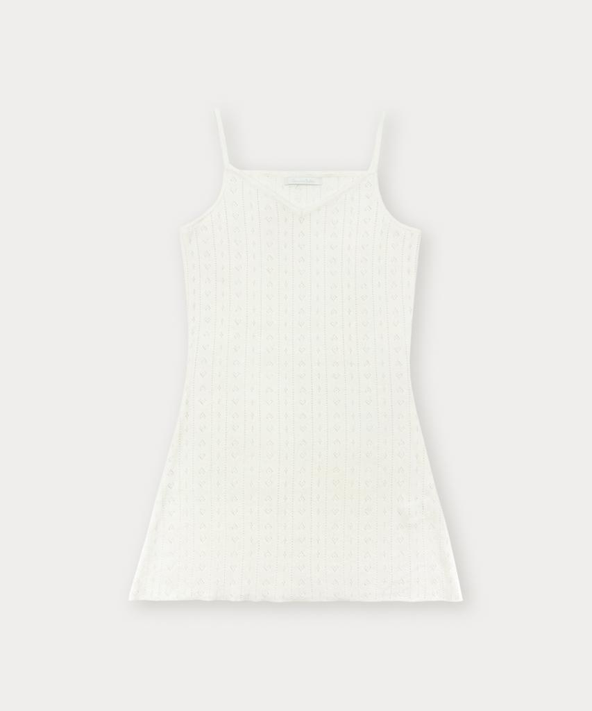 Sseomweeobeoteo Sweetie Skashi Knit Dress - Ivory