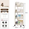 Miling Mobile 4-Tier Storage Cart