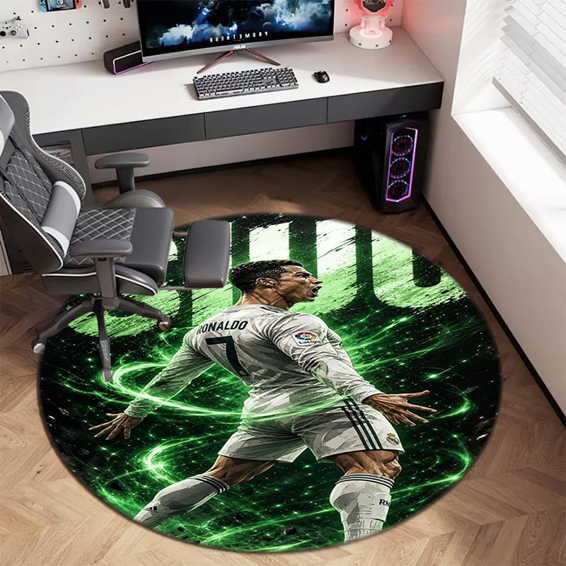Cristiano Ronaldo Portugal Football Glory Carpet Home Decor Suitable For All Seasons Office Chair Cushion Room Doormat