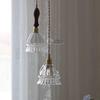 French Modern Glass Pendant Lamp for Bar, Hallway, or Bedroom