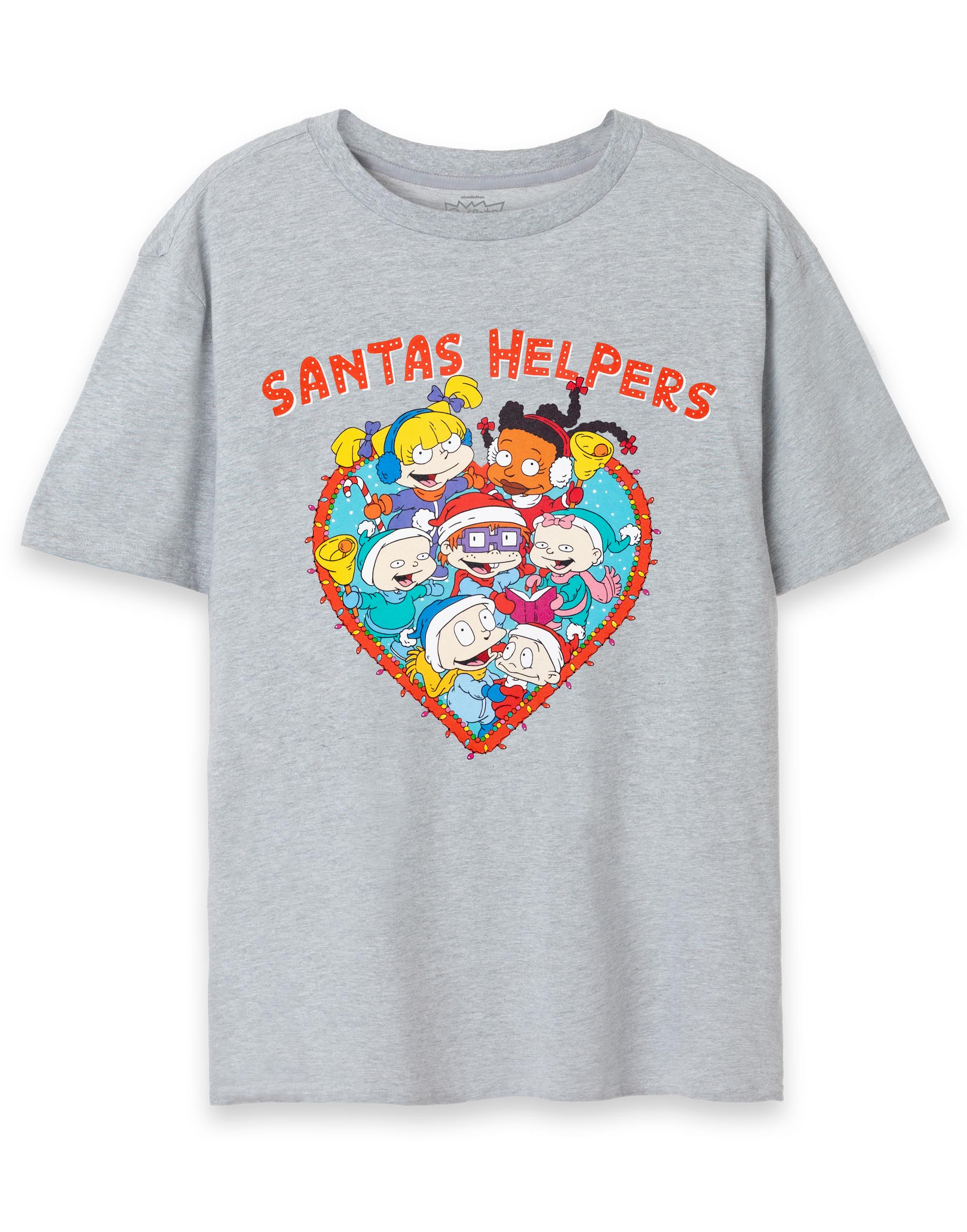 Rugrats Short Sleeved TShirt womens Grey Marl Official Merch S