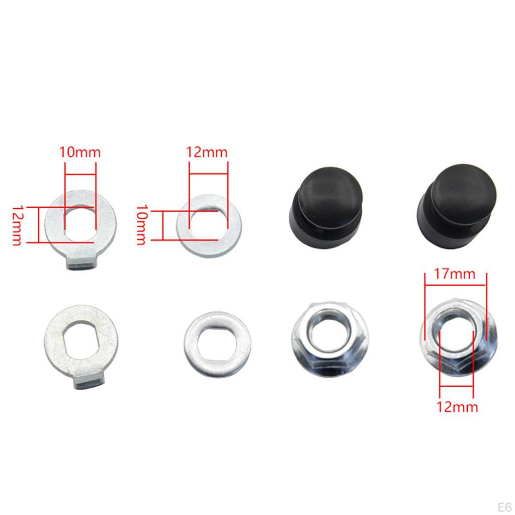 E Motor Nuts Kit DIY Parts Hub Screws for Cycling Sports Riding Adults