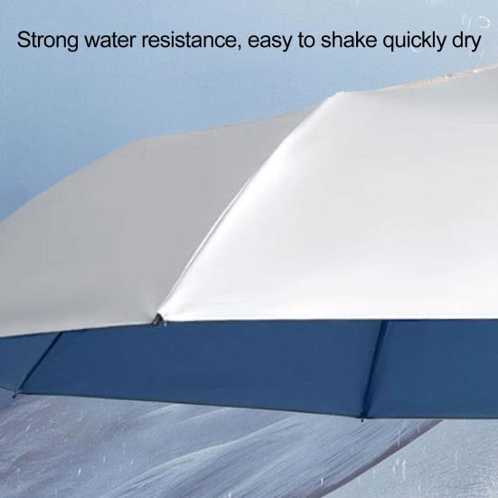 Fan Umbrella with UV Protection Rechargeable Fan Sun Umbrella for Fishing Golfing Beach Picnics Outdoor Activities