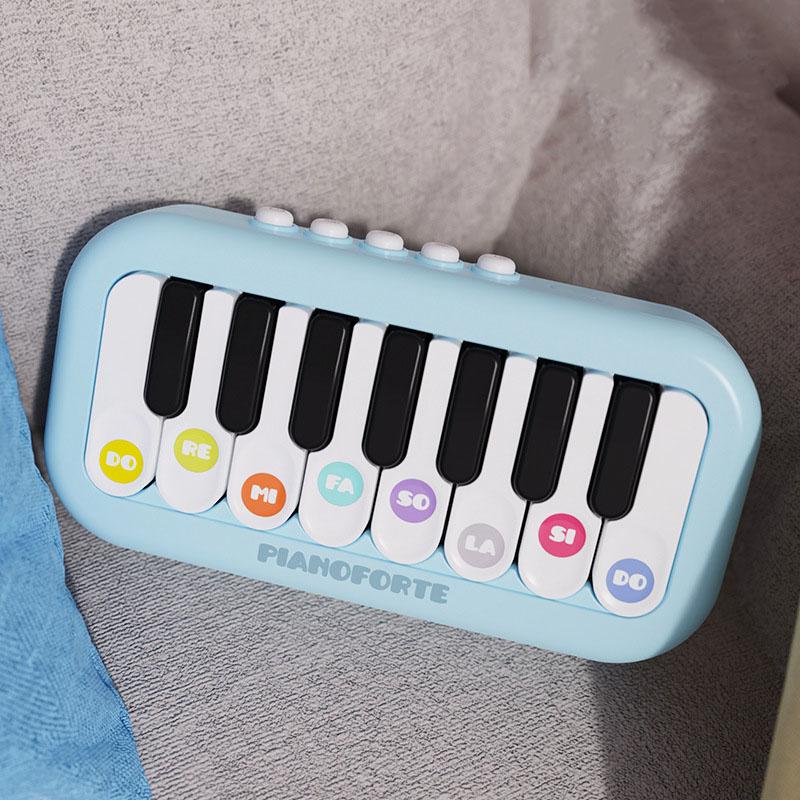 Children Multifunctional Pocket Piano Cute Pet Music Electronic Piano Baby Toy Educational Early Childhood Beginner Starter Toys