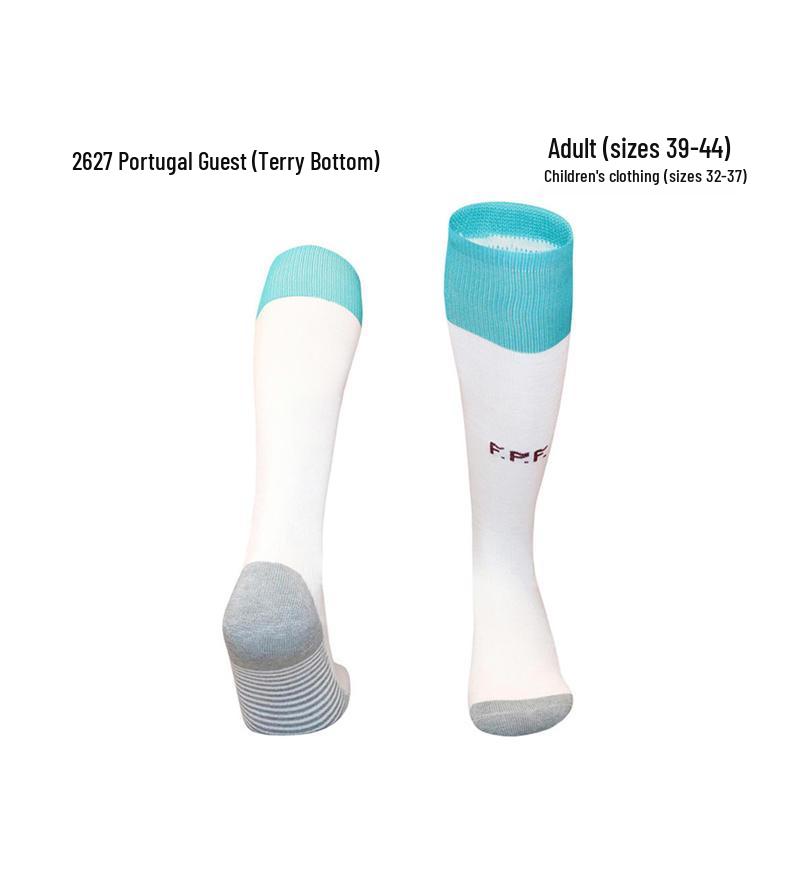 World Cup Over-the-Knee Football Socks - Argentina & Miami Barca Design for Adults & Kids