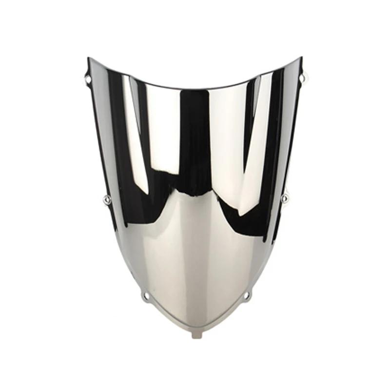 Motorcycle Screen Double Bubble Windshield Deflector Protector WindScreen For Kawasaki ZX-10R ZX10R 2004 2005