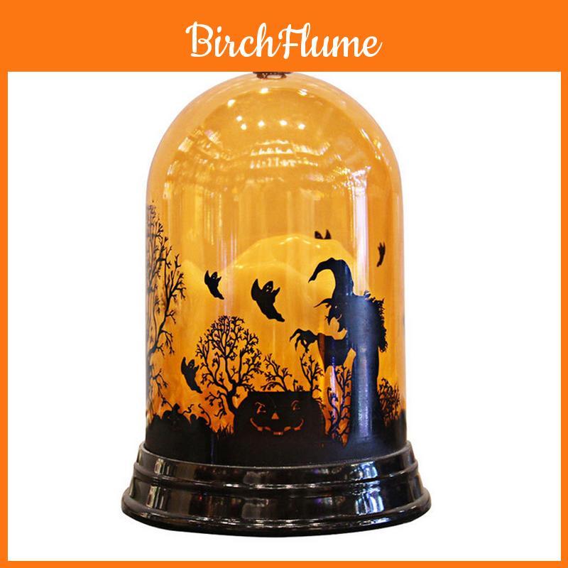 Halloween Christmas Pumpkin Witch Night Led Light Lamp Decoration For Festive Parties