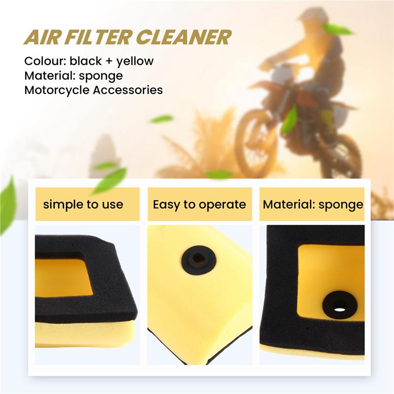 A33G-Motorcycle Air Filter Cleaner For Honda CRF150F 2003-2017 CRF230F 2003-2019