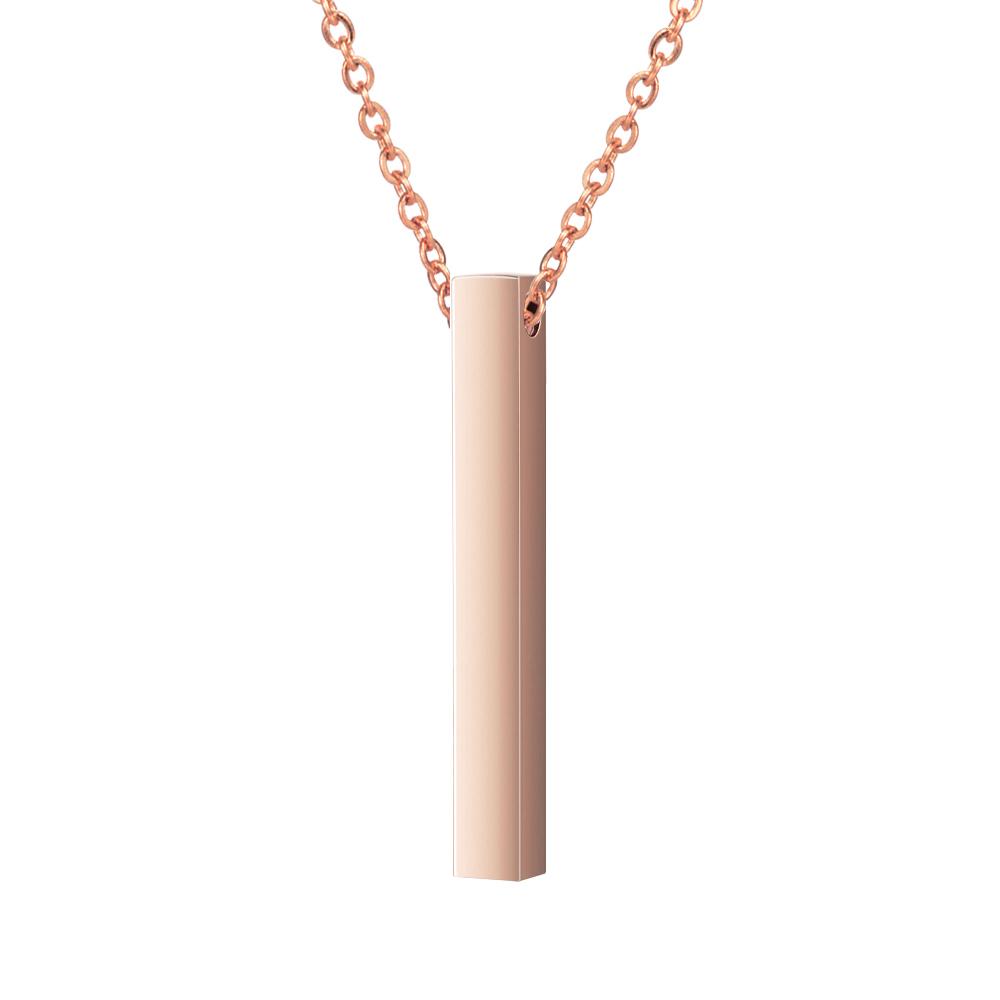 Personnalisé Bracelet for Women Custom Necklace Bar Engraved Text Mantra Bangle Cuff Stainless Steel Jewelry for Women Gift