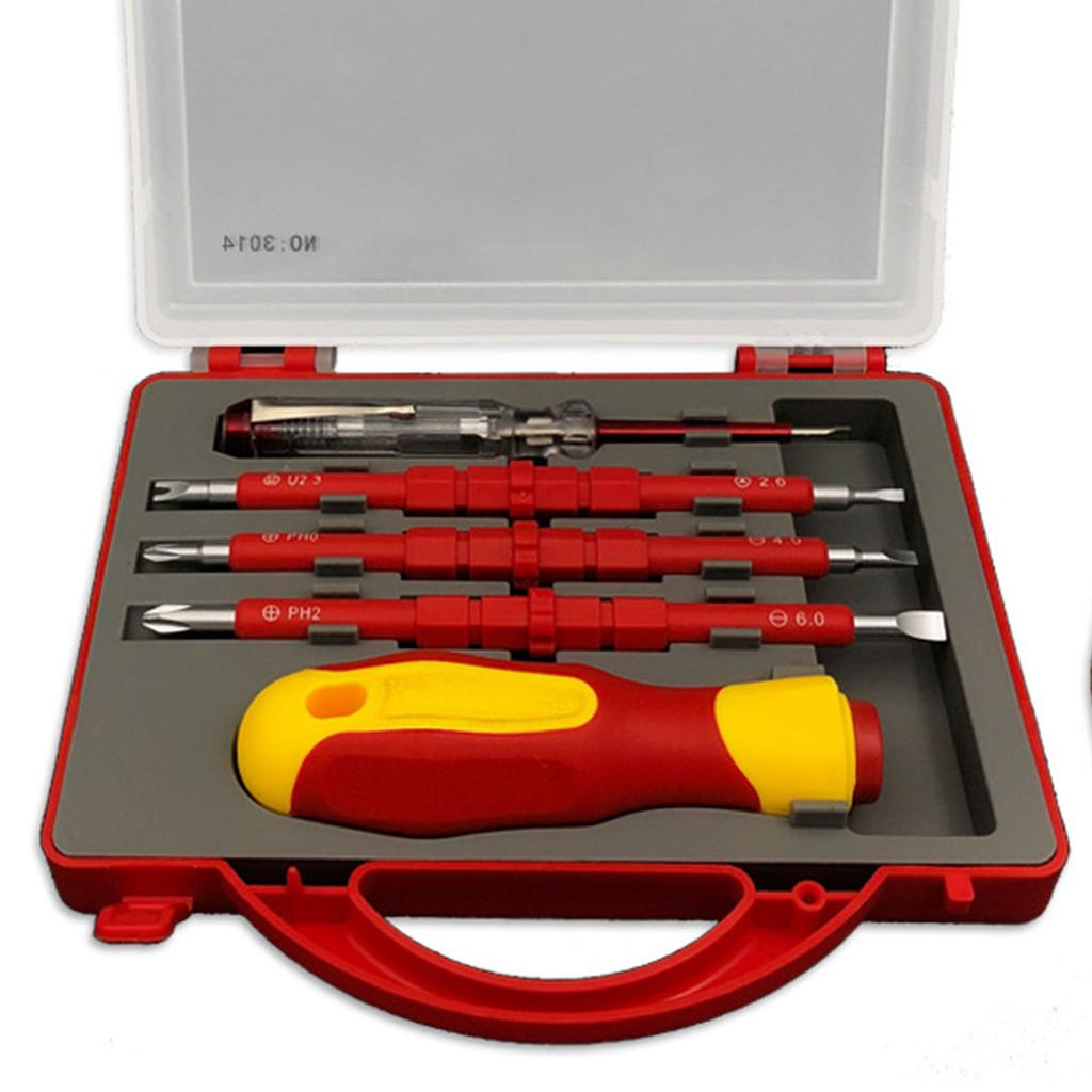 5 in 1 Electronics Screwdriver Set Insulated Multifunctional Screwdriver Kit for Maintenance