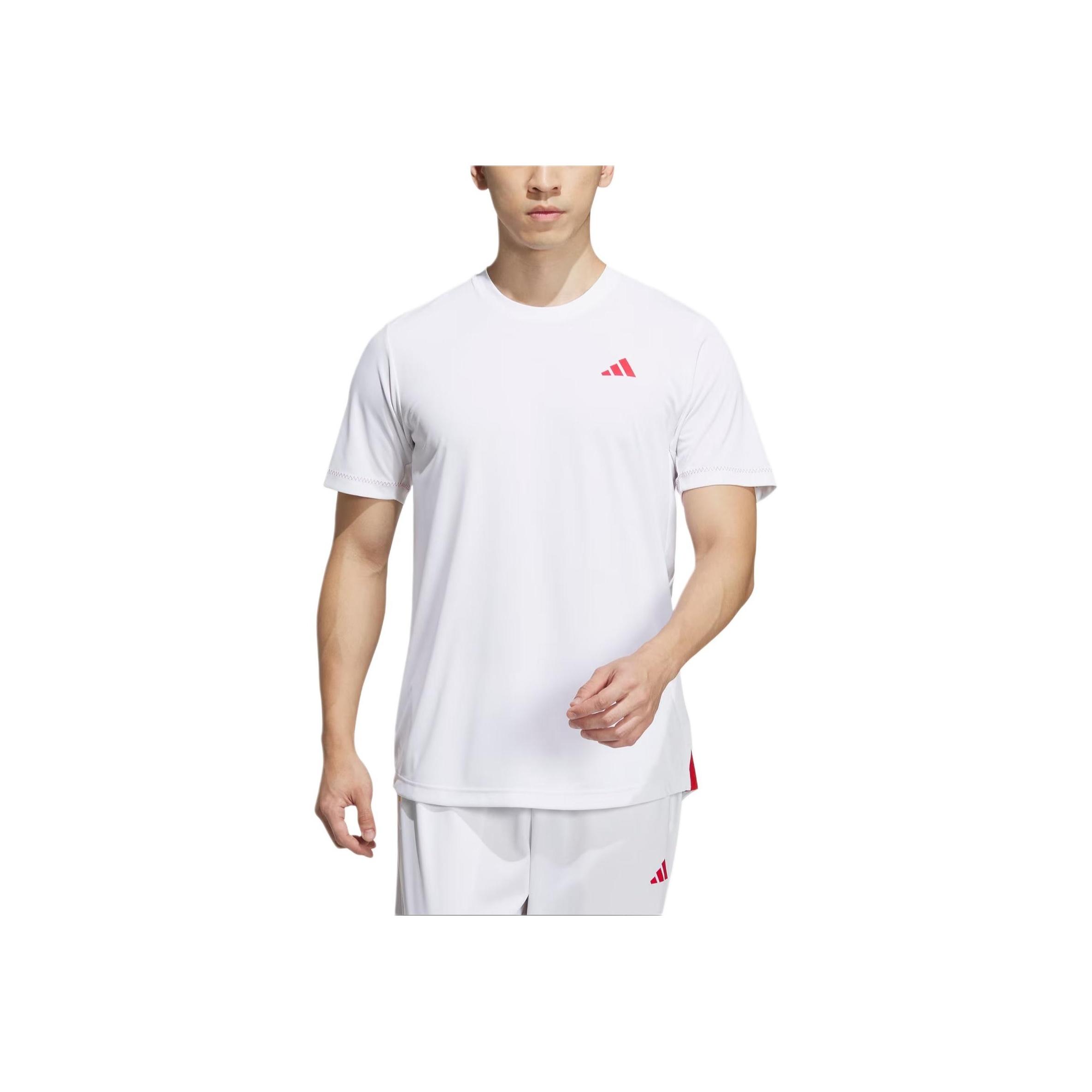 

Adidas Футболка с коротким рукавом и влагоотводящим логотипом Олимпийской серии национальной теннисной сборной Китая, мужская, белая IV7580 XL