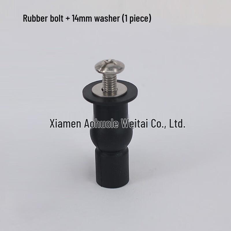 Toilet Seat Cover Expansion Bolt & Gasket Kit