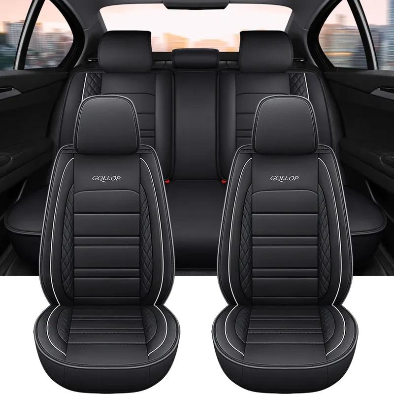 Full Coverage Pu Leather Car Seat Covers for OPEL Astra K Insignia Zafira Antara Grandland X CORSA Vectra Mokka Car Accessories