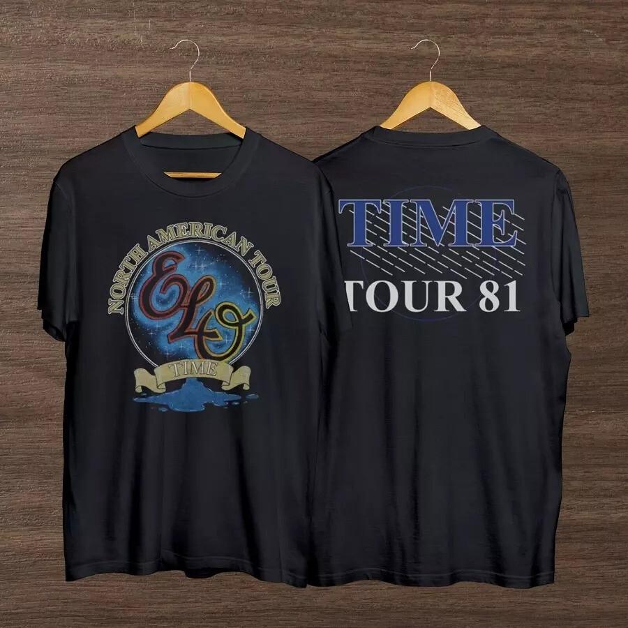 

Electric Light Orchestra Time Tour 81 American Tour BT853 Unisex T-Shirt XL