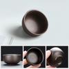 Ceramic Purple Sand Tea Set Portable Outdoor Travel Tea Pot and Cups Set with Towel Tea Canister and Carry Bag