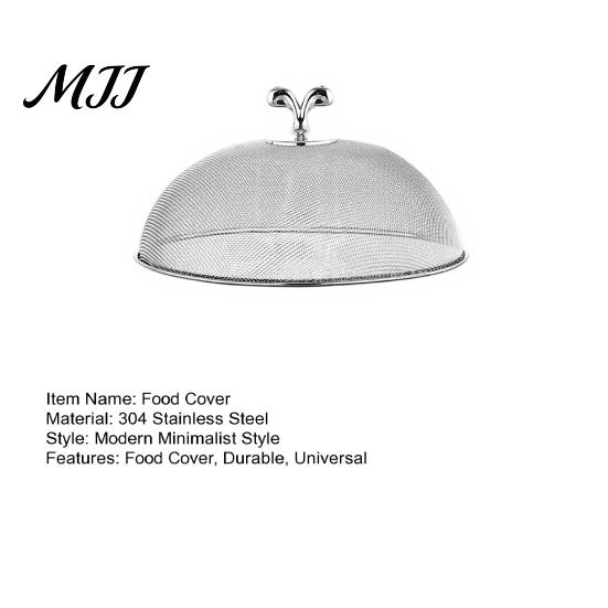 Portable Food Mesh Tent with Handle Stainless Steel Cover Handle, Insect Control Breathable Dish Covers for Outdoor Gathering Tent, Durable Dome Guard