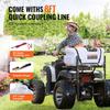 ATV-Sprüher 60 L / 15,9 Gal ATV/UTV-Punkt-Sprüher mit einem Düsenbalken 1,9 GPM
