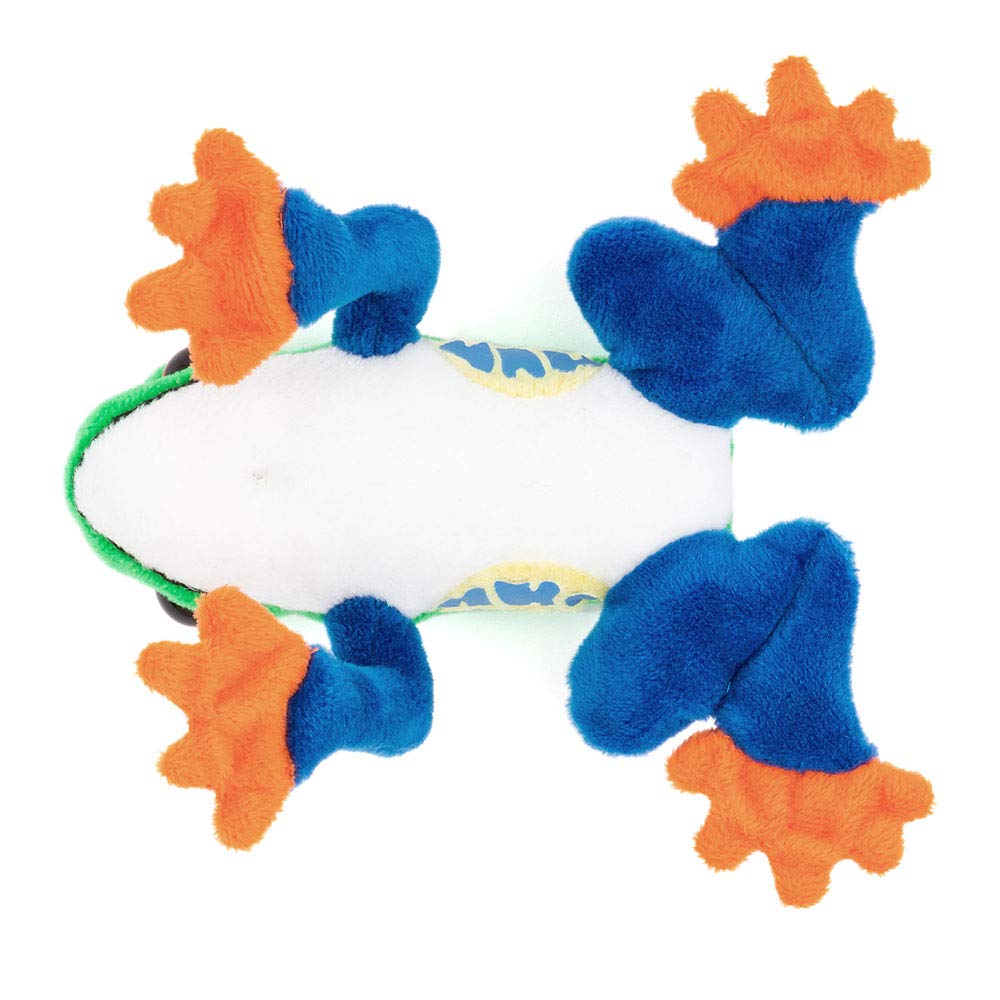COLORATA Plush Mascot Red-Eyed Tree Frog (Realistic Amphibianwith Chain) Cute Frog Keychain Doll Gift (Twice Tested) Christmas Present