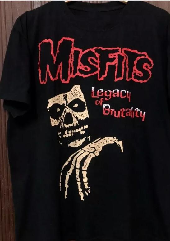 Misfits Legacy of Brutality Футболка с коротким рукавом Черная Все размеры Унисекс XXXXL
