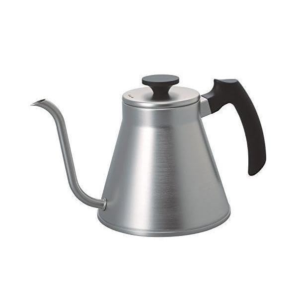 

Оригинальный продукт Hario V60 Drip Kettle Fit VKF120HSV Практический объем 800 мл Серебристый Сделано в Японии Носик с узким горлышком Совместим с газовой и индукционной плитами