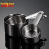 Qianxing 430 Stainless Steel Measuring Cup and Spoon Set
