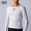 Lampaida Men's Quick-Dry Cycling Base Layer Top - Moisture-Wicking, Short Sleeve