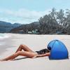 Portable Sun Shelter Outdoor Mini Sunbathing Head Tent Windproof Sand Proof Canopy Headrest Pops Up Beach Sun Shade Tents