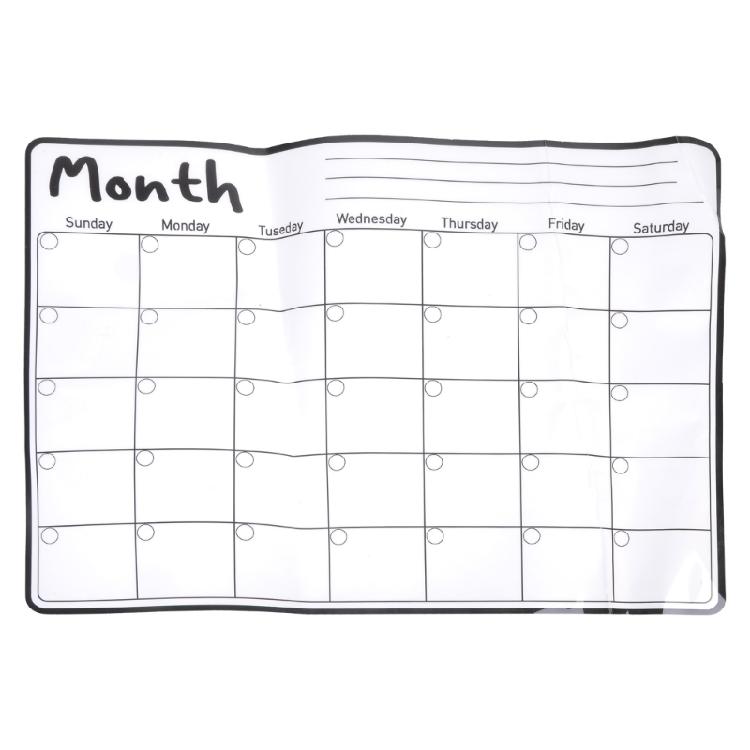 

Magnetic Chore Chart Dry Erases Monthly Calendar with Markers Dry Erases Board for Refrigerators