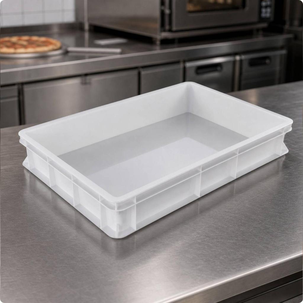 Pizza Batter Box with Lid Food-Grade Proofing Translucent