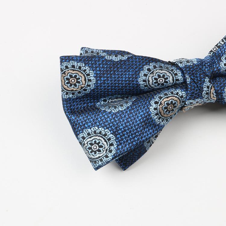 Bow Tie Men'S Vintage Suit Dress Meeting Banquet Officiating Wedding Bow High-End Collar Accessories