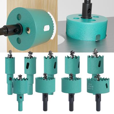 1 stück 16-50mm Bimetall Holz Lochsäge Bohrer HSS 2 Holzbearbeitungswerkzeuge Für Gipskartonplatten Bimetall Lochsäge