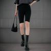 New Arrivals Open Run Women Spandex Banding 5 Shorts Tone Down Color