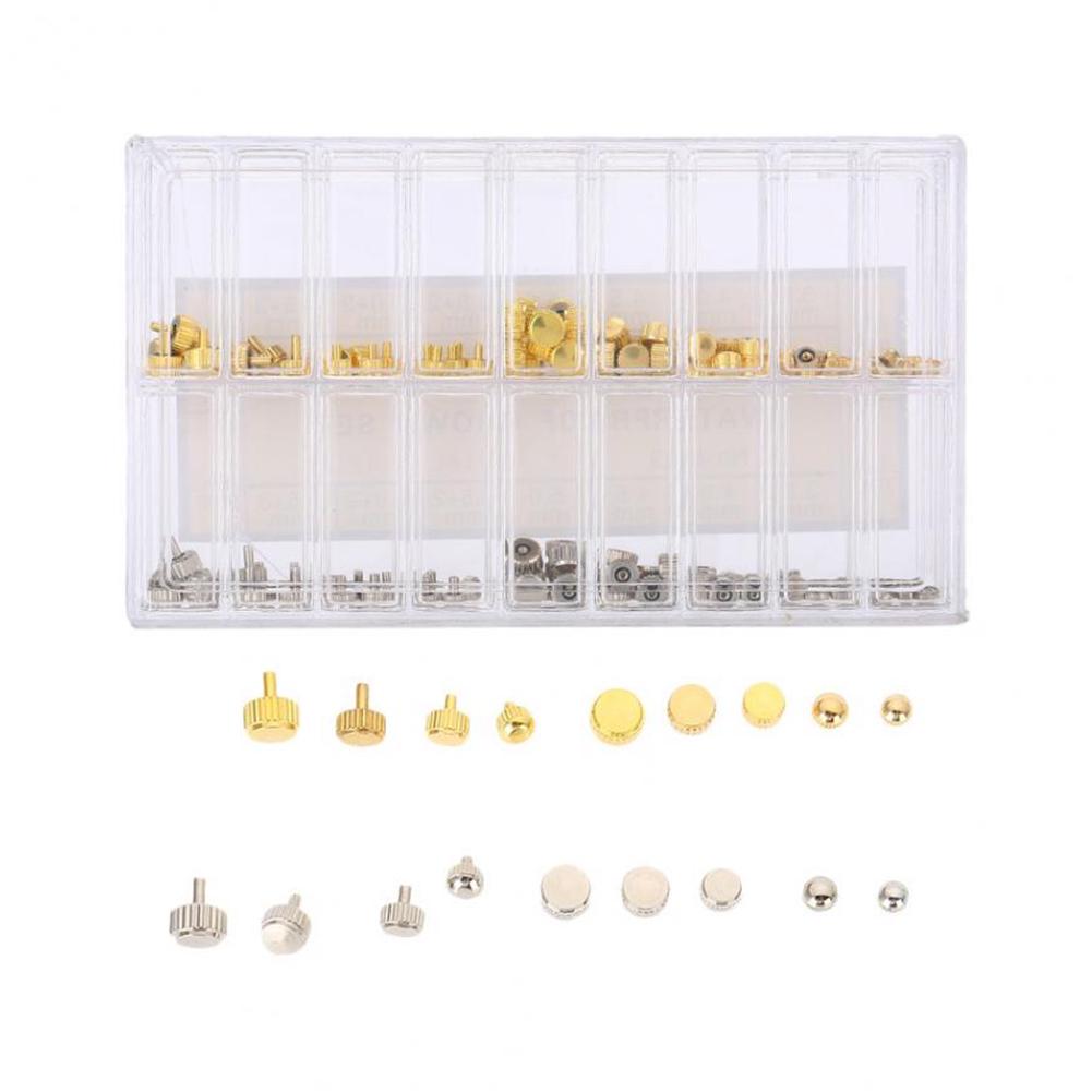 Buy Watch Parts Replacement Assorted Gold & Silver Dome Flat Head Watch